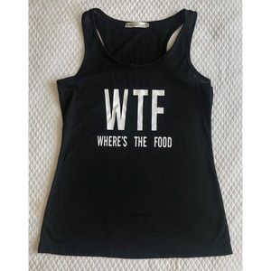 EUC, Women’s Logo Graphic Tank Top in Black